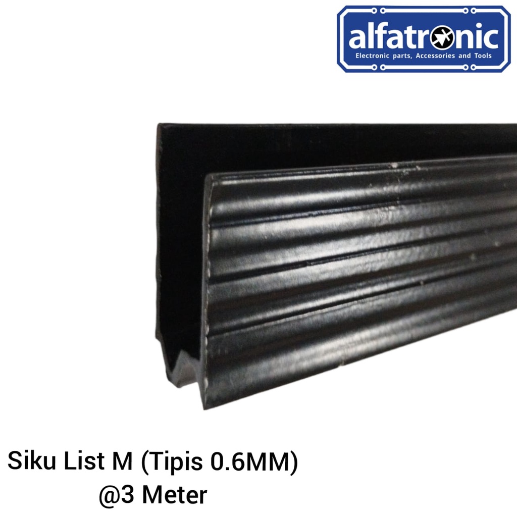 Siku List M (Tipis) Aluminium for Hardcase Box Siku hardcase List U Accesoris Hardcase Per 3M BISA REQUEST UKURAN SAMPAI MAKSIMAL POTONG 1 METER - 1