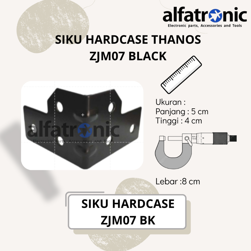 SIKU HARDCASE CAPTAIN SERONG THANOS SY-ZJM07 BLACK - 1