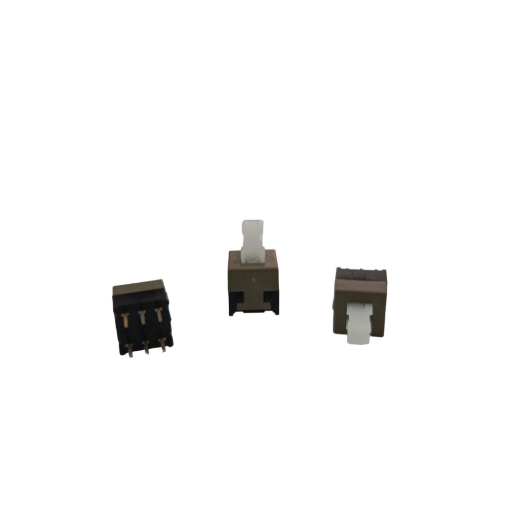 SWITCH DPDT 2 X 3 PIN KECIL KEPALA 3,5X3,5 MM - 1