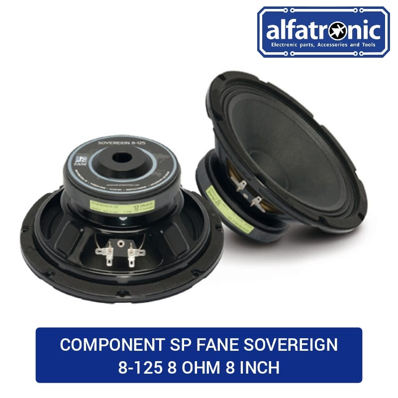 COMPONENT SPEAKER FANE SOVEREIGN 8-125 8 OHM 8 INCH - 1