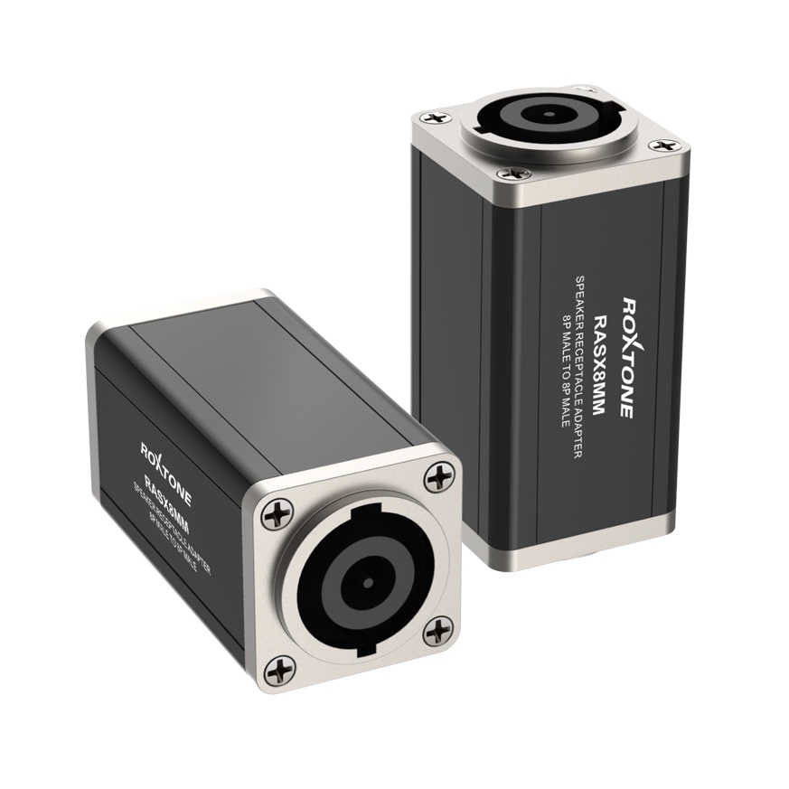 JACK SAMBUNG UNTUK SPEAKON TO SPEAKON MERK ROXTONE RASX8MM - 1
