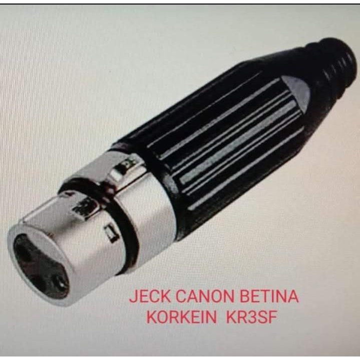 JACK CANON BETINA KORKEIN KR3SF - 1