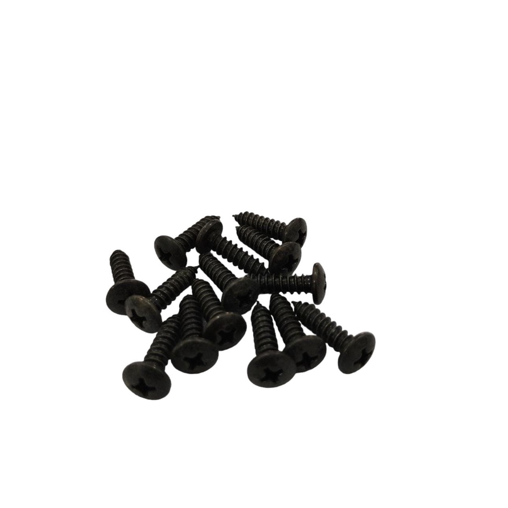 Baut jp 4x6 hitam per pcs - 1
