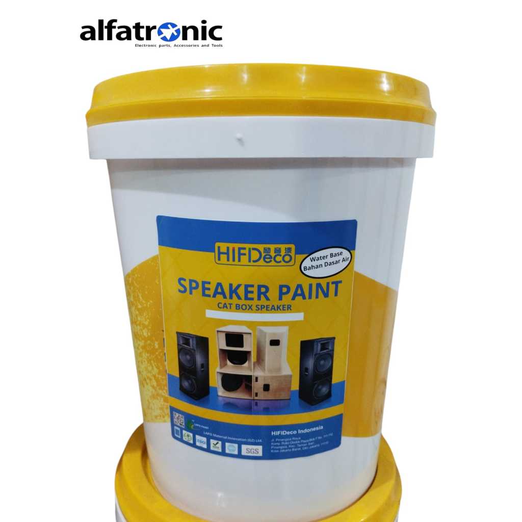 CAT BOX SPEAKER HIFIDECO FINE SANDTEX CY 998 BLACK GLOSSY 20 KG